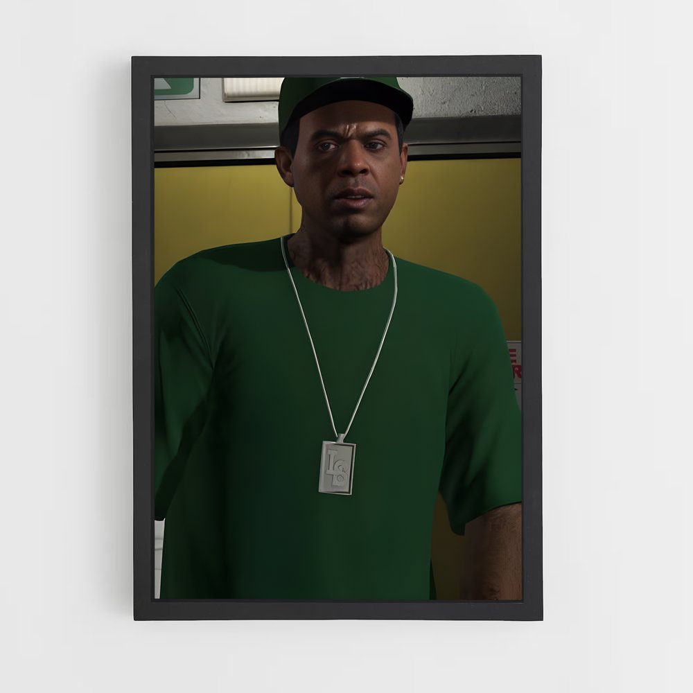 Poster Le Style de Lamar – affiche GTA V (vue 2)
